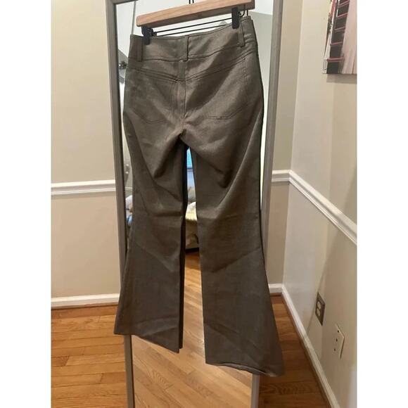 Cache Brown Flare Dress Pants Size 4 Women’s - Picture 3 of 4